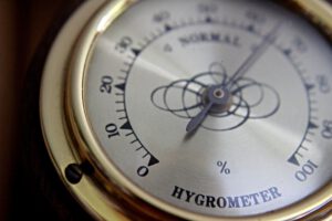 Foto eines Hygrometers.